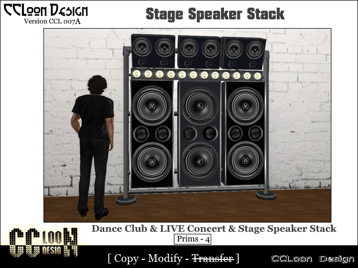 CCL Design - Stage Speaker Stack CCL007A