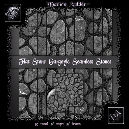 NuTec: Flat Stone Gargoyle Seamless Texture Set