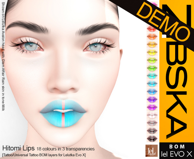 Zibska Evo X ~ Hitomi Lips Demo