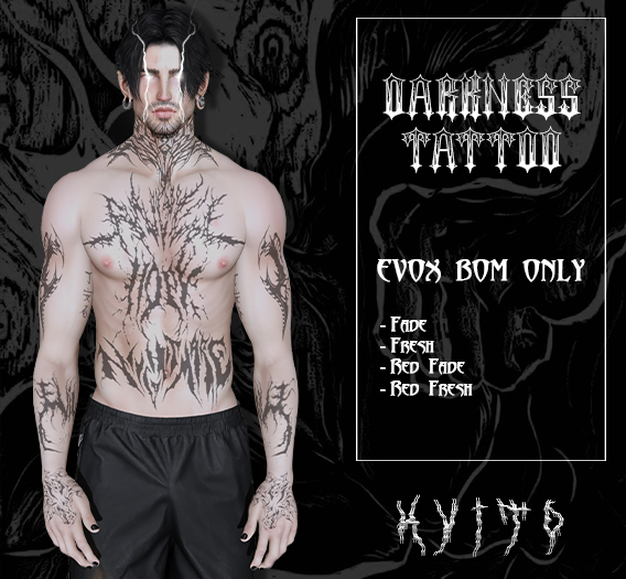 [KVITO] DARKNESS TATTOO EVOX! BOM