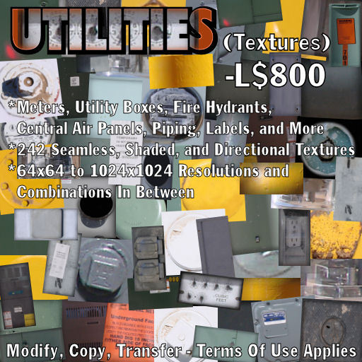 Utilities (242 Textures)