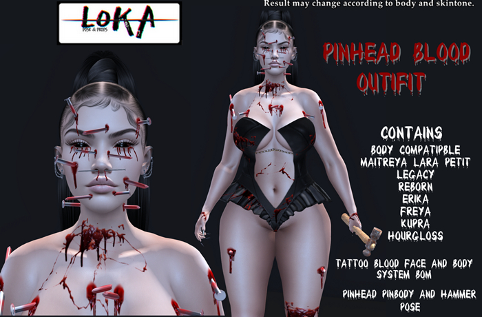 -LOKA- PinHead Blood Outfit (EVOX)