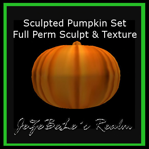 JDTUT Sculpted Pumpkin Tools