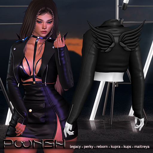 - pOOnsh - Edison Jacket (black)