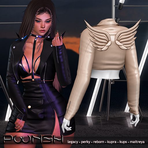 - pOOnsh - Edison Jacket (nude)