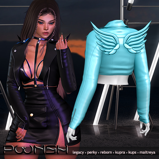 - pOOnsh - Edison Jacket (blue)