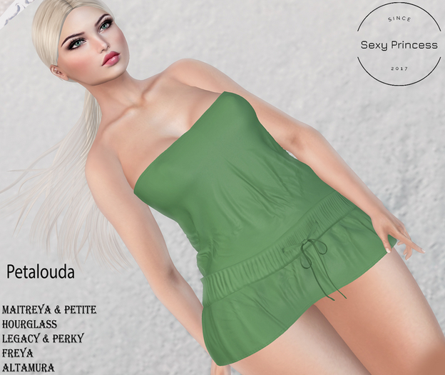 [Sexy Princess] Petalouda Dress Olive 