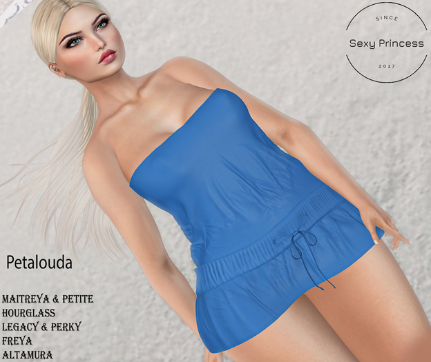 [Sexy Princess] Petalouda Dress Blue 