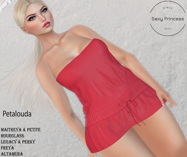 [Sexy Princess] Petalouda Dress Red 