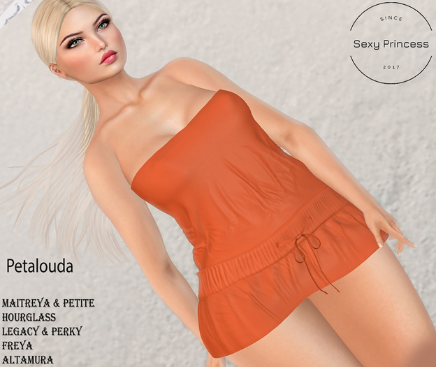[Sexy Princess] Petalouda Dress Orange 