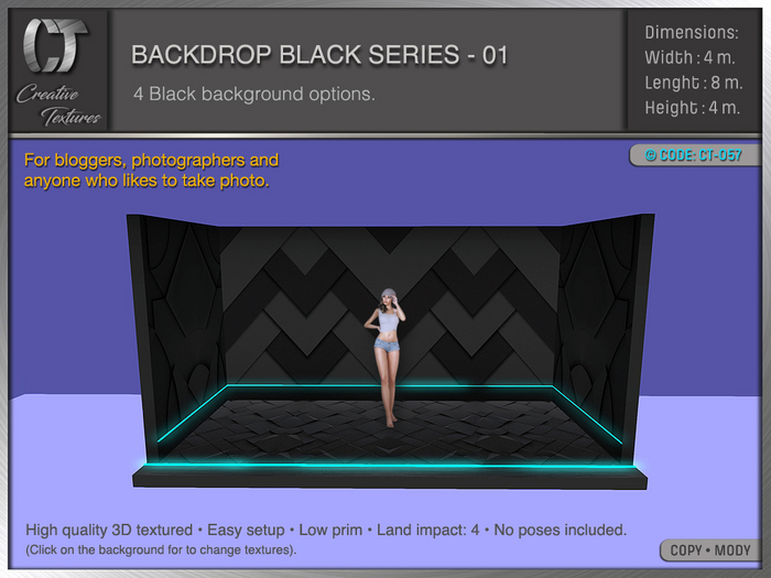 BACKDROP BLACK SERIES - 01