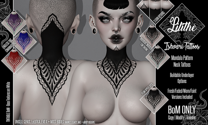 Lilithe'// Ishvari Tattoos
