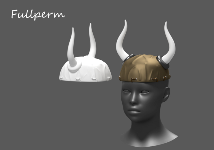 Hat viking fullperm