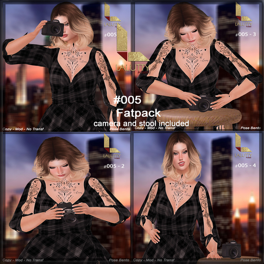 [Lalutty] Pose #005 Fatpack