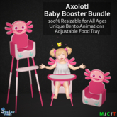 [Jester Inc.] Baby Booster Bundle - Axolotl!