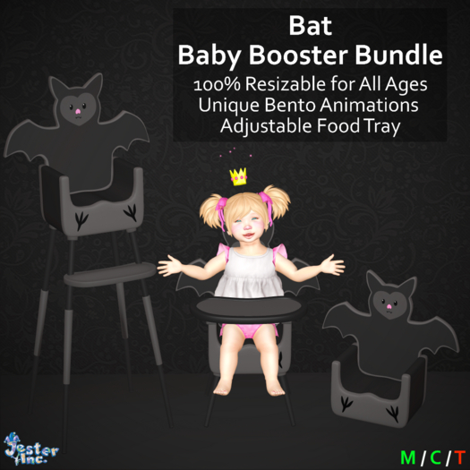[Jester Inc.] Baby Booster Bundle - Bat!