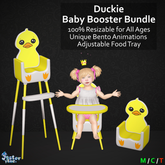 [Jester Inc.] Baby Booster Bundle - Duckie!