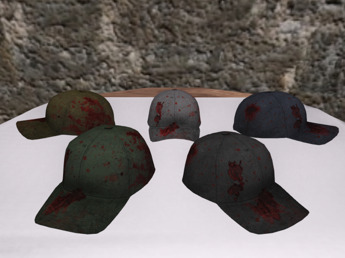 Bloody Baseball Caps