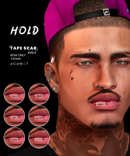 HOLD - TAPE SCAR EVOX (BOM)