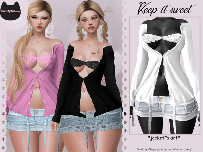 *CK* Keep it sweet sweater FATPACK