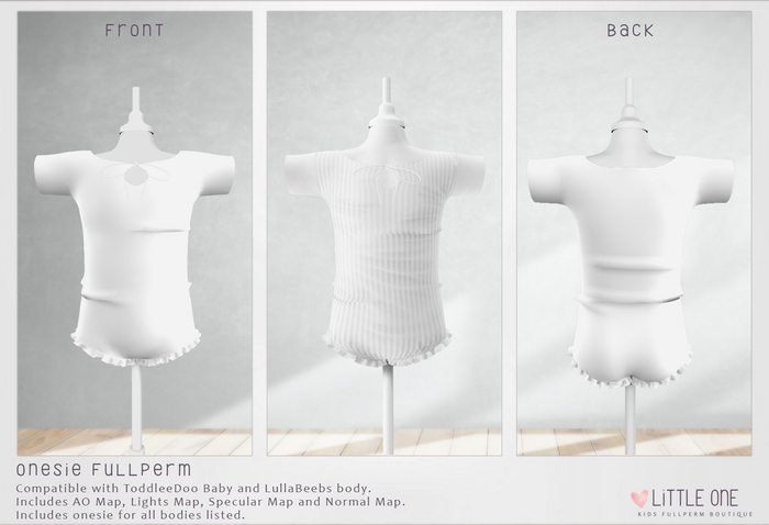 Little One. Onesie - Fullperm