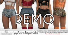 Demo Jaya Shorts Fatpack Jeans - Denim - Maitreya Lara, Lara Petite, Kupra, Legacy, Reborn, Juicy - FashionNatic