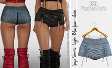 Jaya Shorts Light Blue Jeans - Denim - Maitreya Lara, Lara Petite, Kupra, Legacy, Reborn, Juicy - FashionNatic