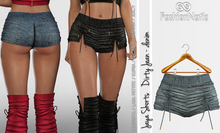 Jaya Shorts Dirty Jeans - Denim - Maitreya Lara, Lara Petite, Kupra, Legacy, Reborn, Juicy - FashionNatic
