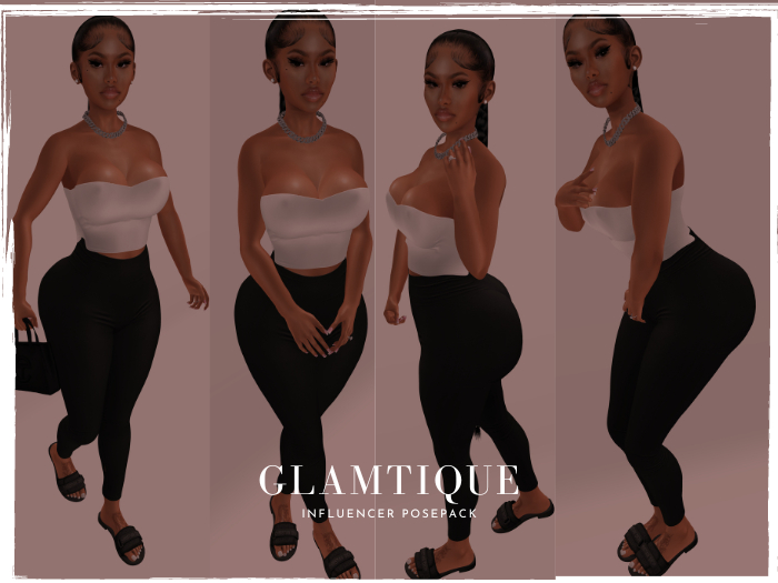 influencer pose pack