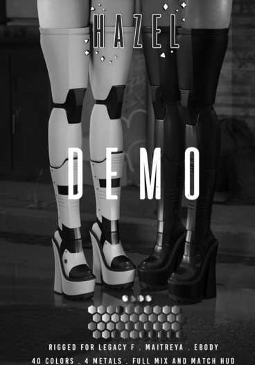 HAZEL . TECH BOOTS . DEMO