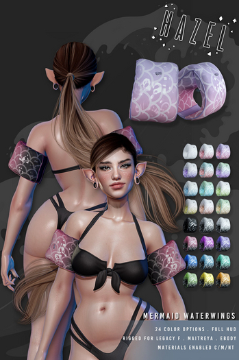 HAZEL . MERMAID WATERWINGS