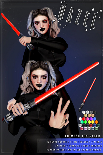 HAZEL . TOY SABER