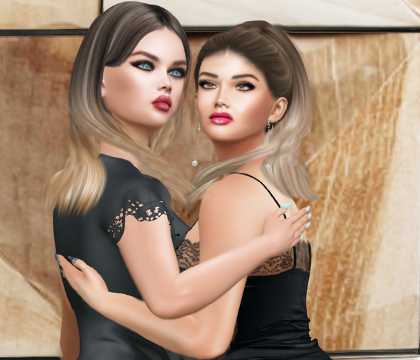 DAF poses sisters forever