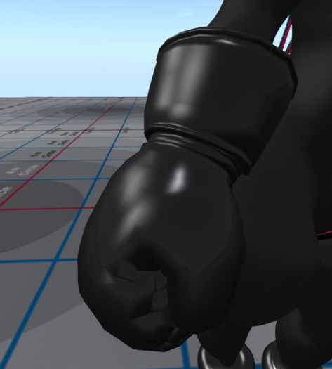 Toony boxing gloves