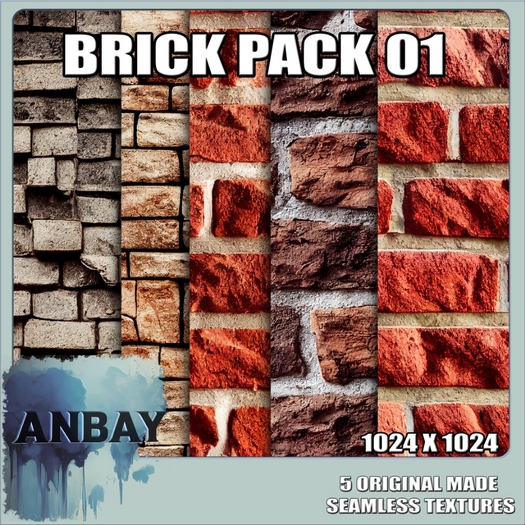 Anbay - Brick Wall Pack 01 (Personal Use)