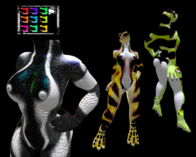 ARC Color HUD colored spots