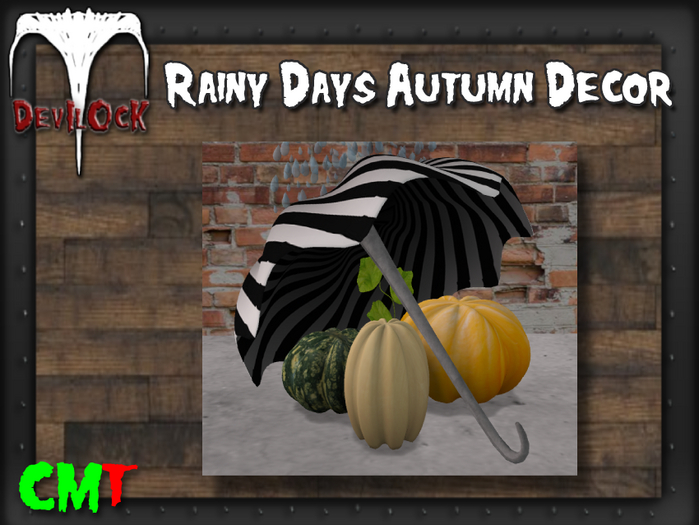 DEVILOCK - Rainy Days Autumn Decor  (ADD TO UNPACK)
