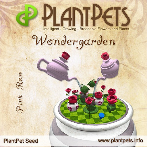PlantPet Seed [Wondergarden *Pink Rose*]