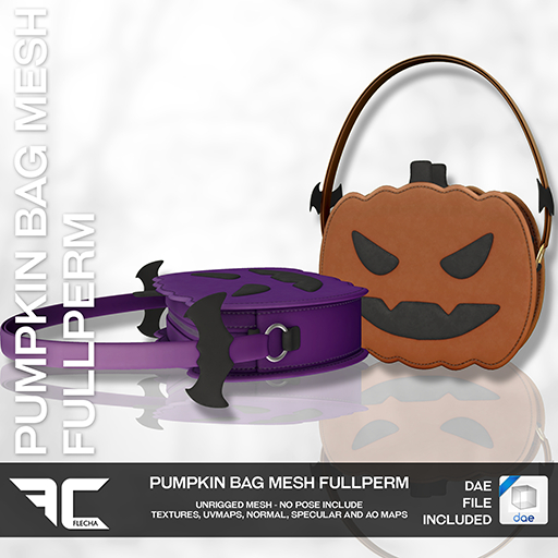 FLECHA Pumpkin Mesh Bag Fullperm