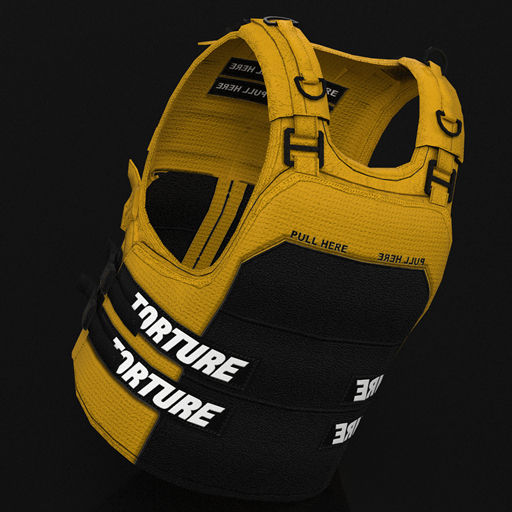 EC' WOO VEST // TORTURE X WOO YELLOW