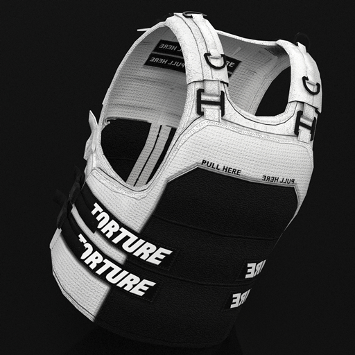 EC' WOO VEST // TORTURE X WOO WHITE