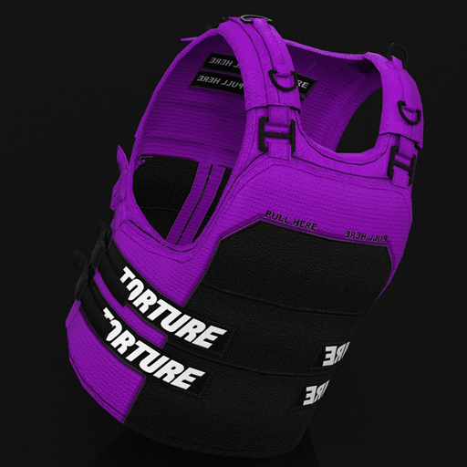 EC' WOO VEST // TORTURE X WOO PURPLE