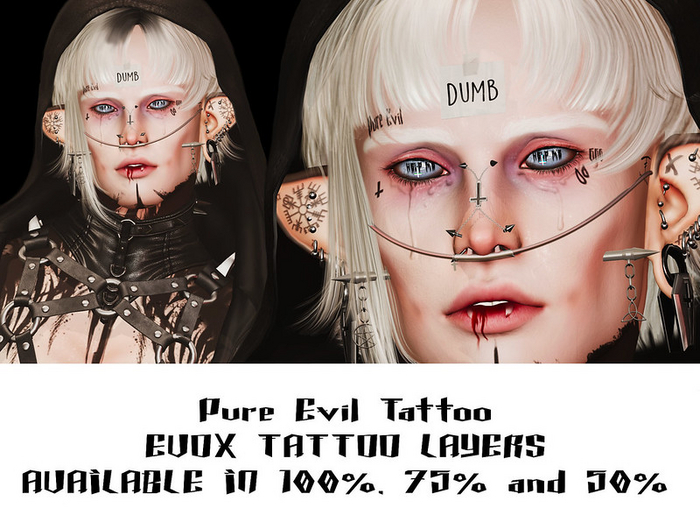[LMS]Pure Evil Tattoo