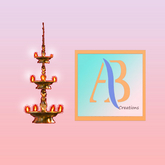 vilaku Animated with Diyas