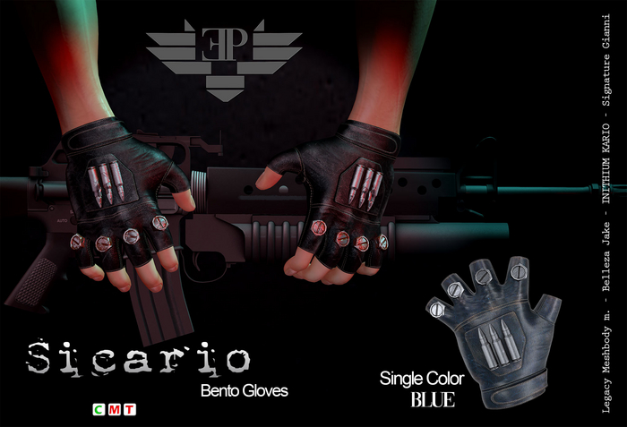 L'Emporio&PL ::*Sicario*::Bento Gloves -Blue-