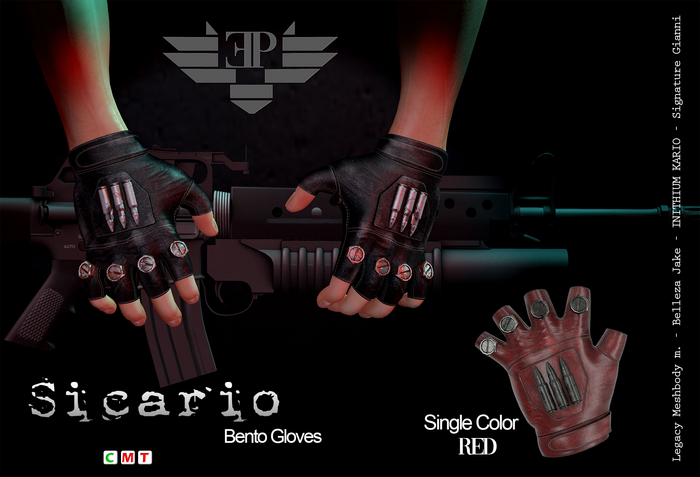 L'Emporio&PL ::*Sicario*::Bento Gloves -Red-