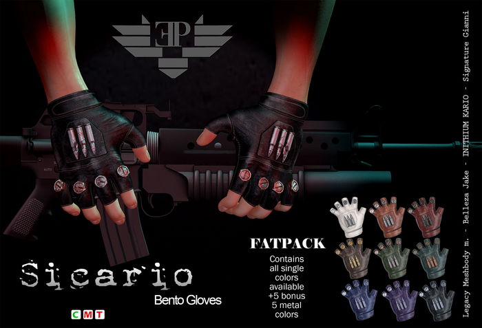 -FATPACK- L'Emporio&PL ::*Sicario*:: Bento Gloves