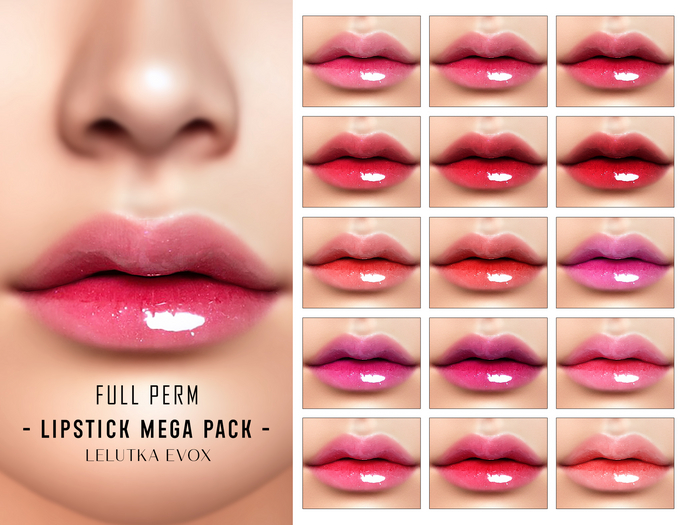 LELUTKA EVOX FULL PERM LIPS #35 -DEMO-