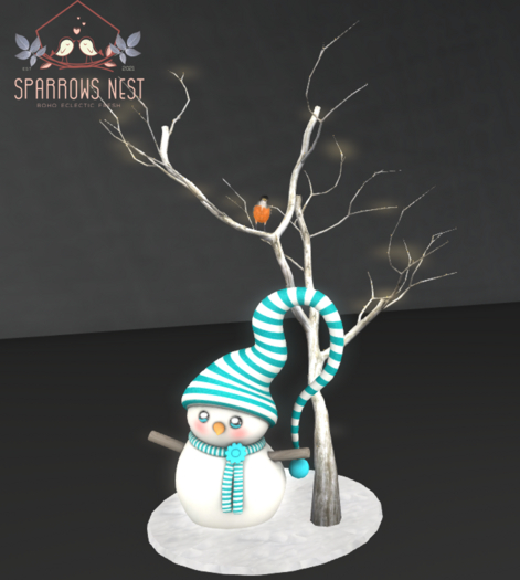 SN-SNOWMAN AND ROBBIN TEAL