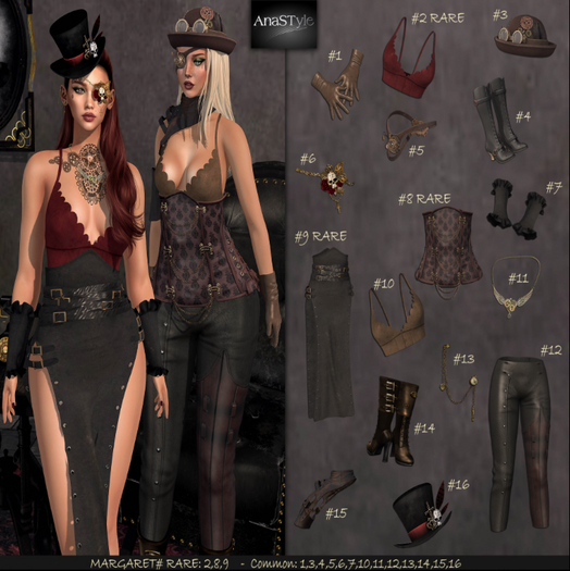 09 AnaSTyle - Margaret (Slink_H) - #9 Skirt RARE